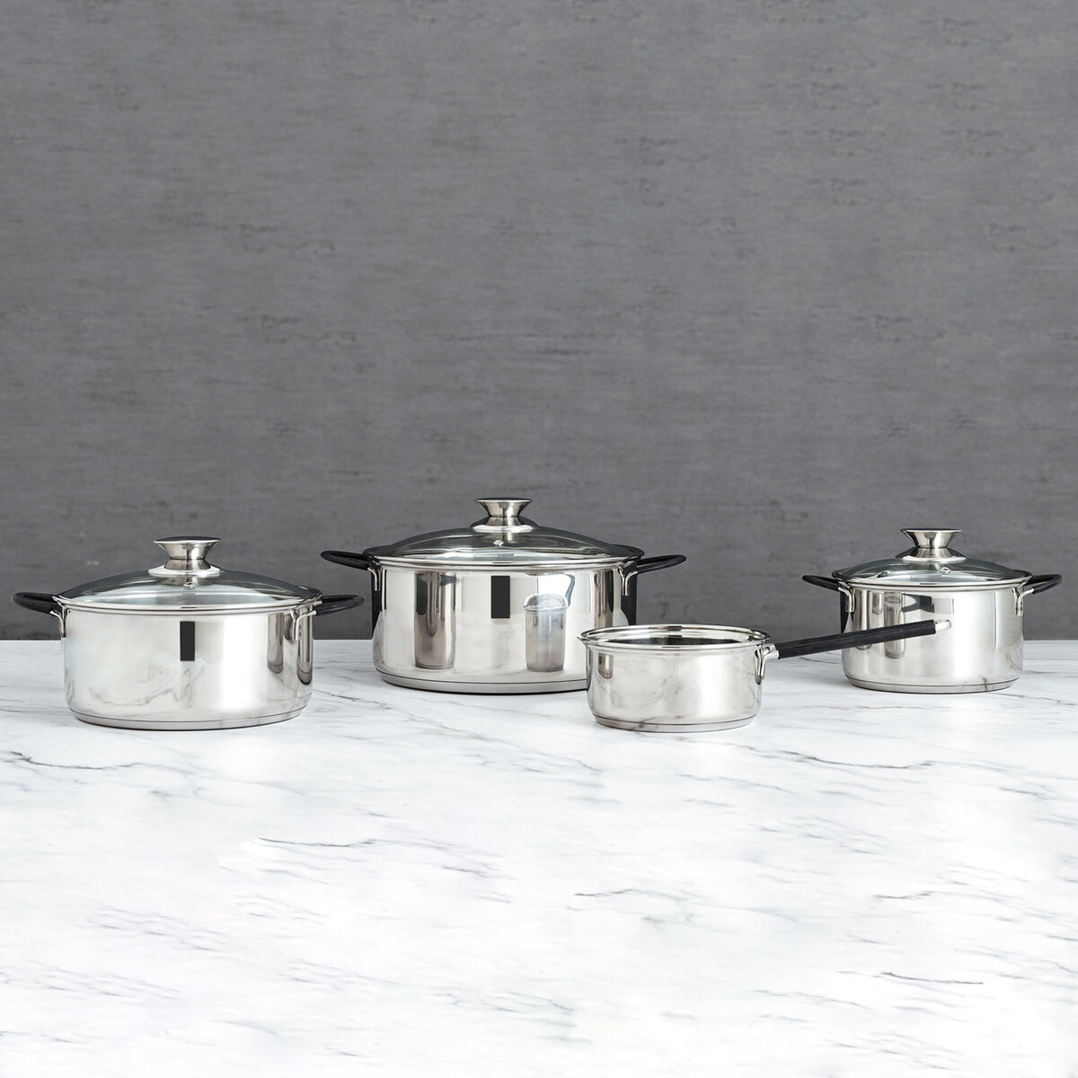 Batería de Cocina Quid Sensory (4 Piezas)